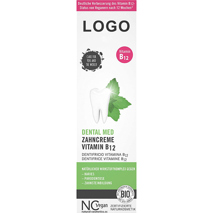 La pianta naturale di Vera Teeth Whitening Baking Soda di cura dell'aloe orale organico del dentifricio in pasta estrae Sls libero