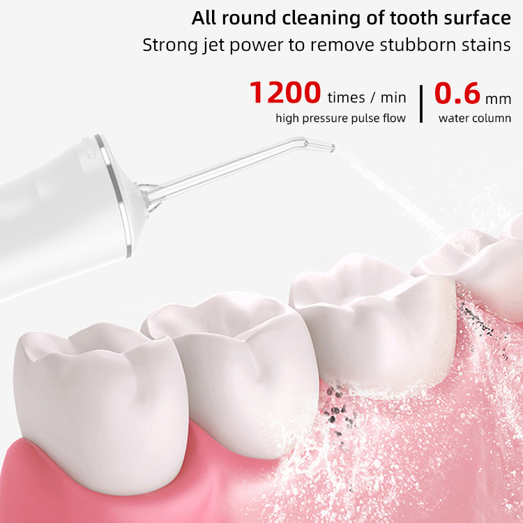 Acqua professionale Flosser di Irrigator di cure odontoiatriche del dispositivo di rimozione della placca batterica della casa IPX7 e di viaggio