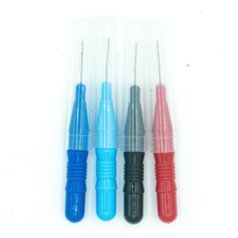 Cura orale della spazzola Interdental inscatolata stuzzicadenti variopinti che pulisce per la casa