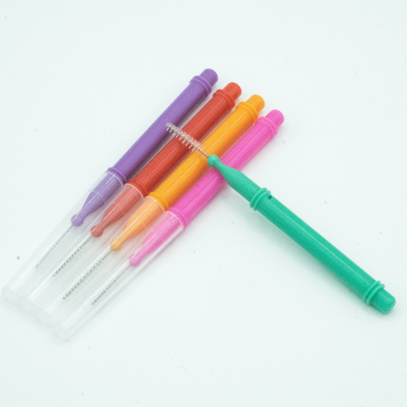 Cura orale della spazzola Interdental inscatolata stuzzicadenti variopinti che pulisce per la casa