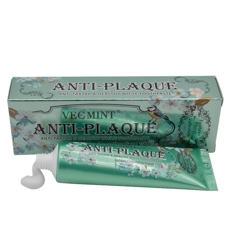 Lily Lily Rose Osmanthus Sapore Pasta chimica dentifricio con scatola di carta bianca da 400 g