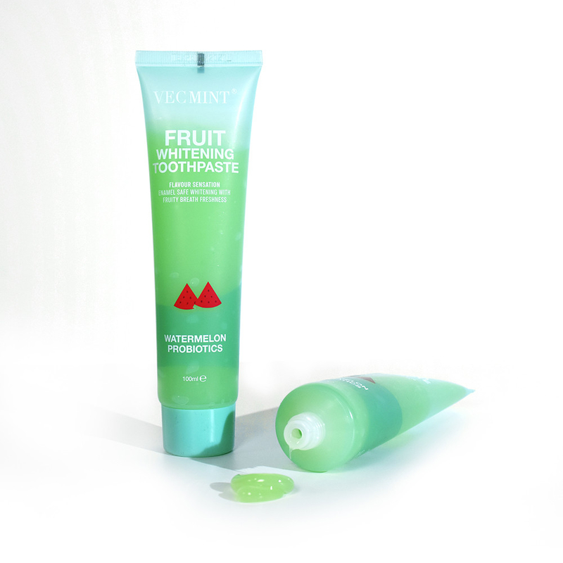 VEC MINT 100 ml Sapore di frutta Sbiancatura dei denti Pulizia di base Cura orale Pasta dentale rinfrescante