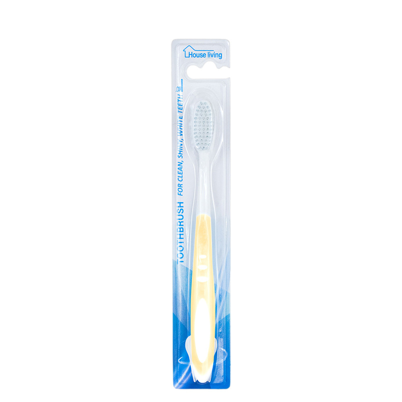 Ingrosso Personalizzazione Viaggi per adulti Casa Hotel Plastico Soft Bristle Spazzolino per uso domestico In Blister Card