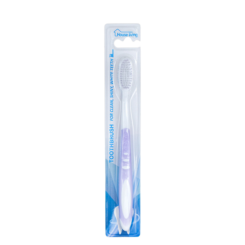 Ingrosso Personalizzazione Viaggi per adulti Casa Hotel Plastico Soft Bristle Spazzolino per uso domestico In Blister Card