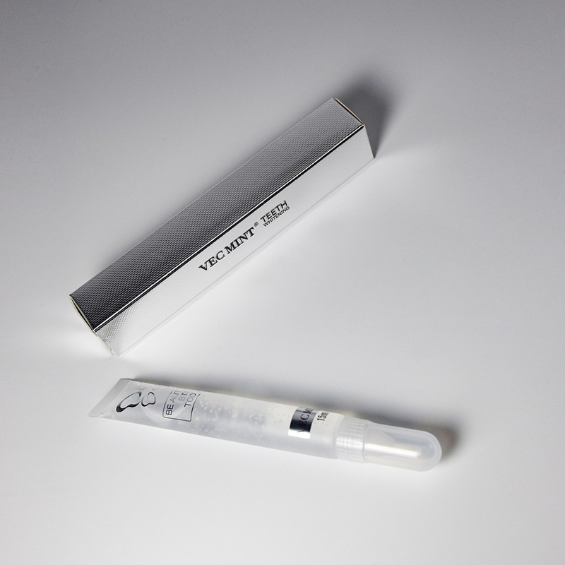 Concentrazione personalizzata Sbiancatore dentale a marchio privato 15% Gel perossido di carbamide Bianco sorriso Gel sbiancatore dentale