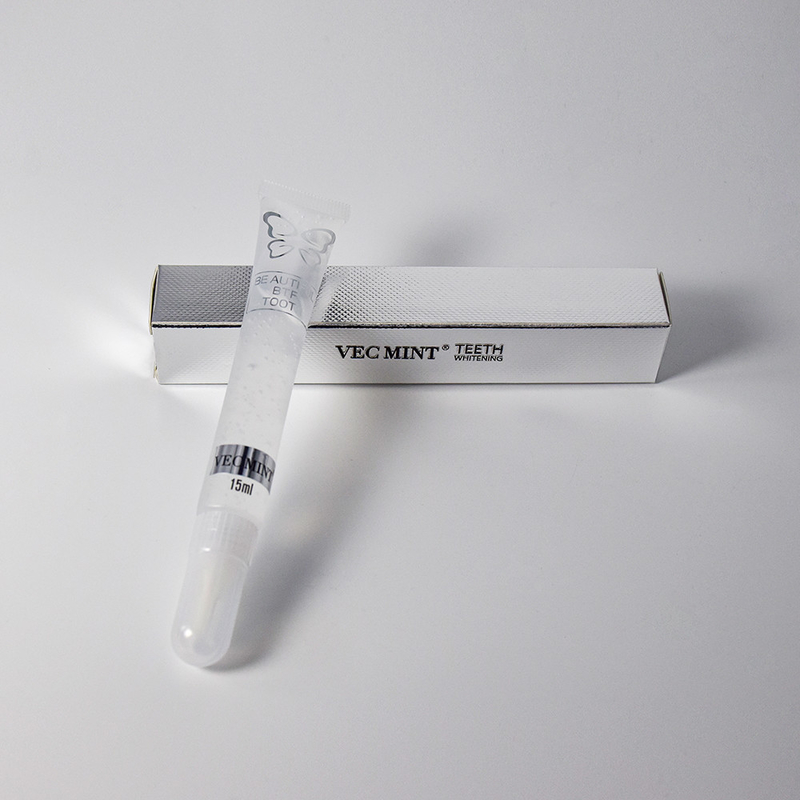 Concentrazione personalizzata Sbiancatore dentale a marchio privato 15% Gel perossido di carbamide Bianco sorriso Gel sbiancatore dentale
