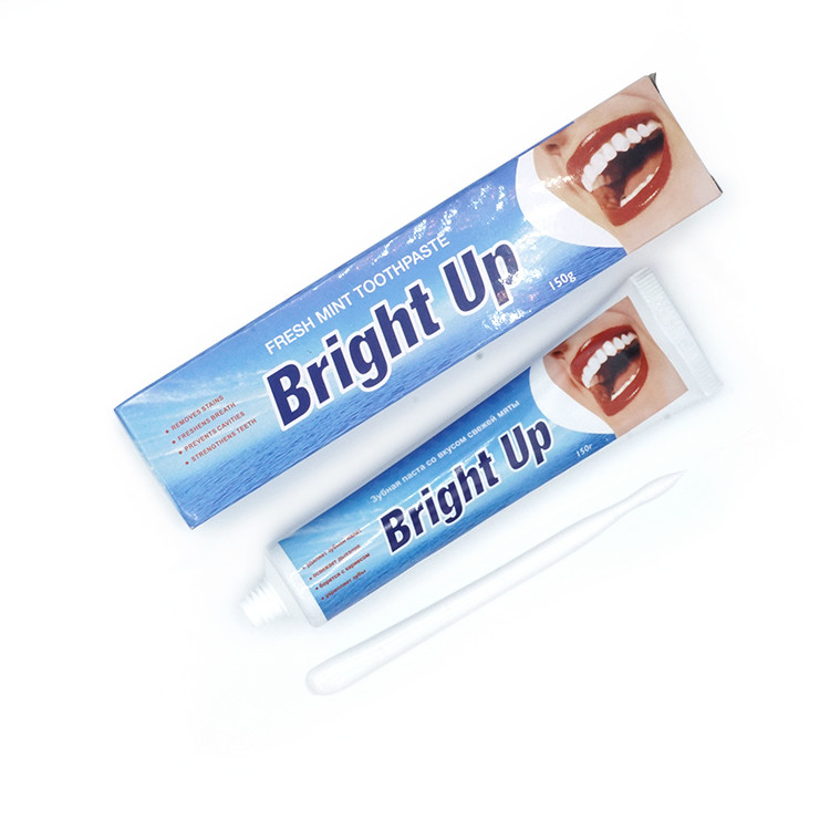 Prodotto in fabbrica 150g Sapore alla menta Respiro fresco Denti Pestina per denti sbiancante