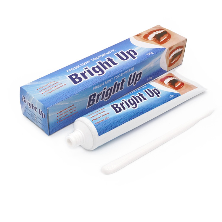 Prodotto in fabbrica 150g Sapore alla menta Respiro fresco Denti Pestina per denti sbiancante