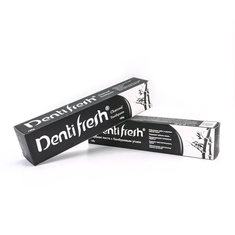 COOL ATE dentifricio - sbiancano i denti e rinfrescano l'alito con carbone di bambù 100g formula di pulizia per la salute orale