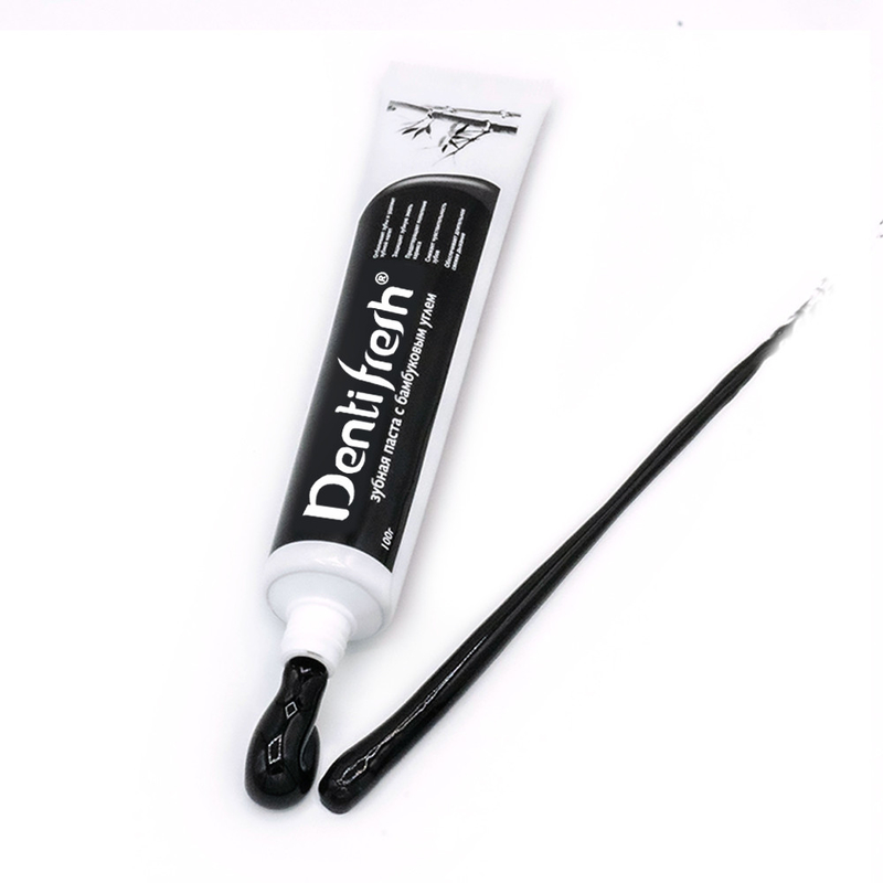 COOL ATE dentifricio - sbiancano i denti e rinfrescano l'alito con carbone di bambù 100g formula di pulizia per la salute orale