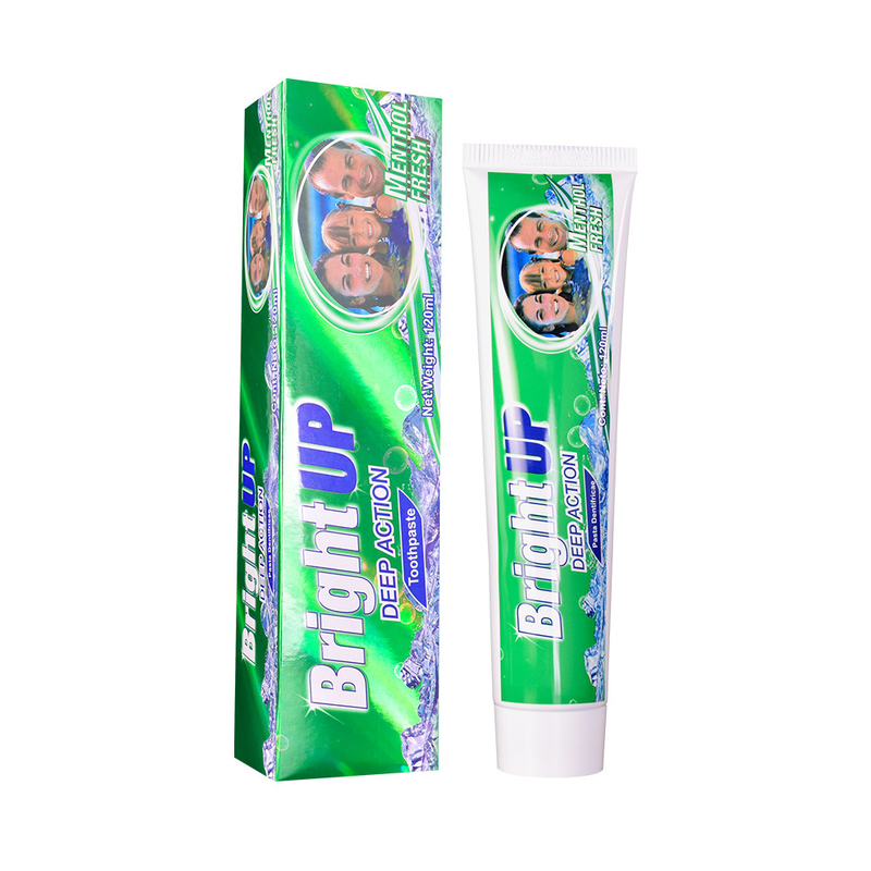 Luminare con Deep Action Menthol Fresh Toothpaste 120ml - Provate una sensazione di raffreddamento istantaneo