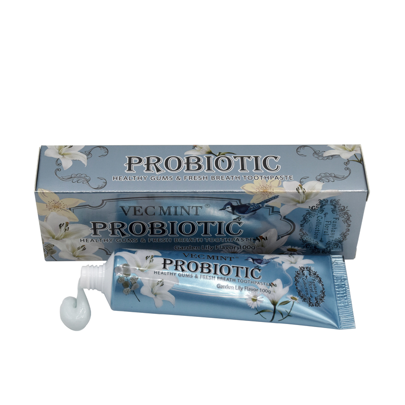 VECMINT Lily dentifricio 100g dentifricio per denti sani Collezione floreale di lusso Vendita a caldo Fabbrica consegna diretta