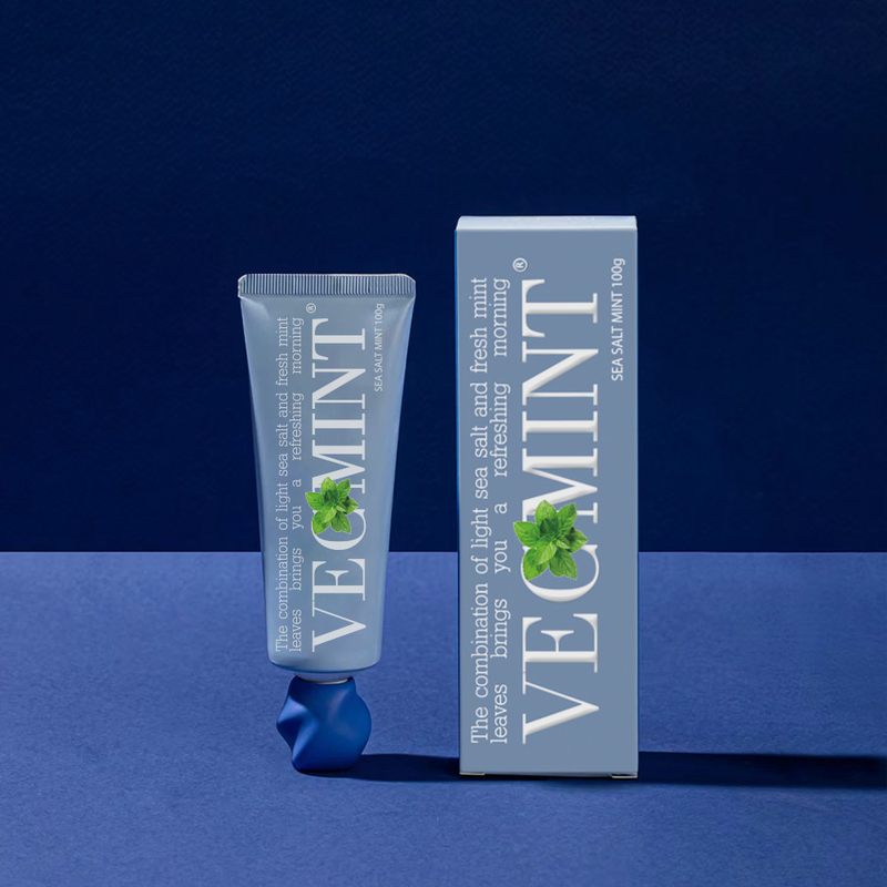 VECMINT Sale di mare e dentifricio di menta fresco - lascia la bocca rinfrescato 100g fabbrica all'ingrosso