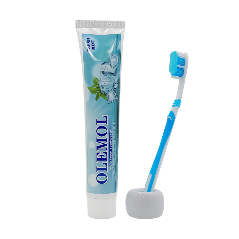 OLEMOL Multi Fresh Toothpaste 100g - Sapore di menta fresca con protezione avanzata della cavità per l'igiene orale e la cura dentale quotidiana