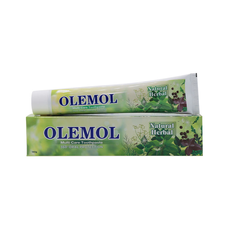 OLEMOL Multi White Toothpaste 90g - Formula Max di sbiancamento e rimozione delle macchie per un'efficace sbiancamento dei denti e cura orale quotidiana