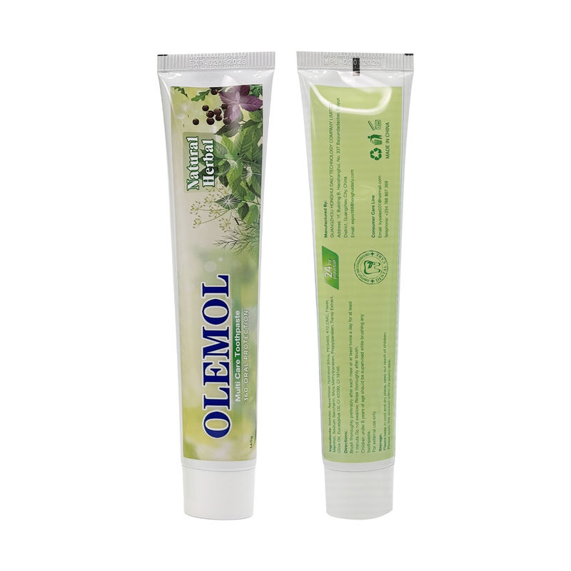 OLEMOL Multi White Toothpaste 90g - Formula Max di sbiancamento e rimozione delle macchie per un'efficace sbiancamento dei denti e cura orale quotidiana