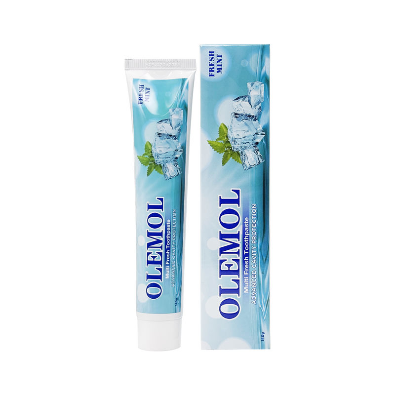 OLEMOL Dentifricio Naturale Erboristico Multi Cura 140g - Prodotto per l'Igiene Dentale e Protezione Orale a 360° per la Cura Orale Quotidiana