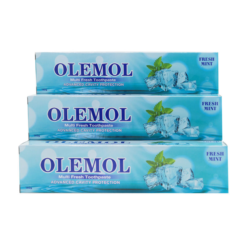 OLEMOL Dentifricio Naturale Erboristico Multi Cura 140g - Prodotto per l'Igiene Dentale e Protezione Orale a 360° per la Cura Orale Quotidiana