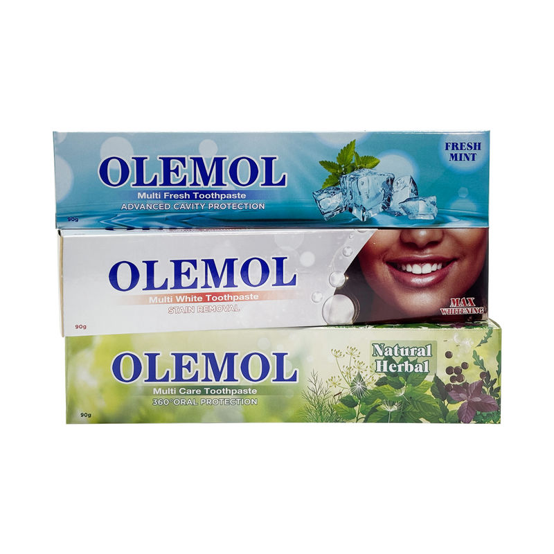 OLEMOL Dentifricio Naturale Erboristico Multi Cura 140g - Prodotto per l'Igiene Dentale e Protezione Orale a 360° per la Cura Orale Quotidiana