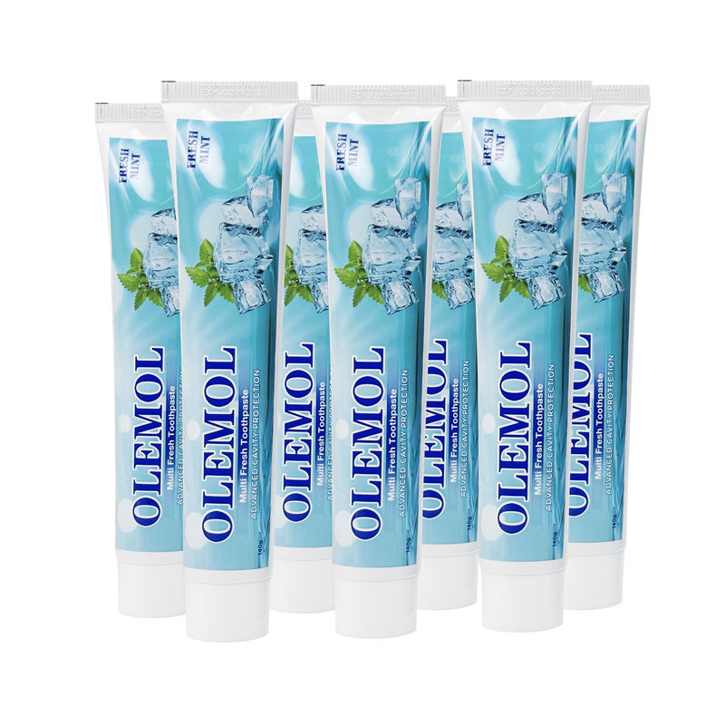 OLEMOL Dentifricio Naturale Erboristico Multi Cura 140g - Prodotto per l'Igiene Dentale e Protezione Orale a 360° per la Cura Orale Quotidiana