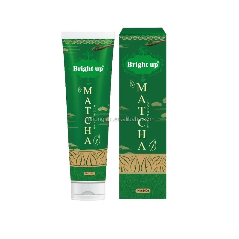 Di' ciao a un sorriso più luminoso con il sapore del tè verde denti sbiancanti dentifrici 130g Durata di conservazione 3 anni