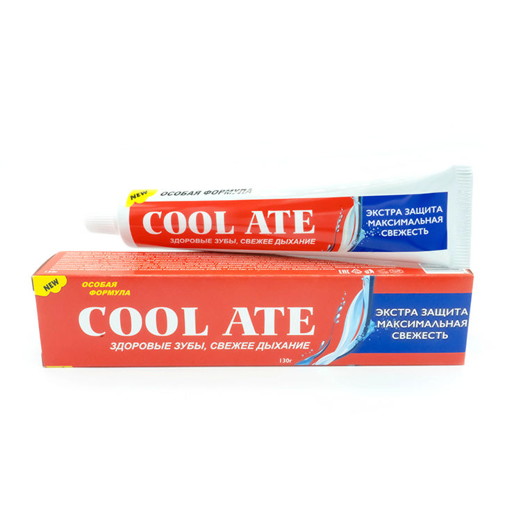 Dentifricio sbiancante non irritante da 130g, perfetto per un sorriso più bianco e bello