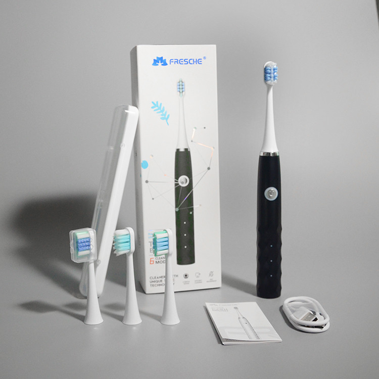 Stati differenti del vestito potente di Sonic Cleaning Accepted Rechargeable Toothbrush dello spazzolino da denti elettrico dei denti e delle gomme