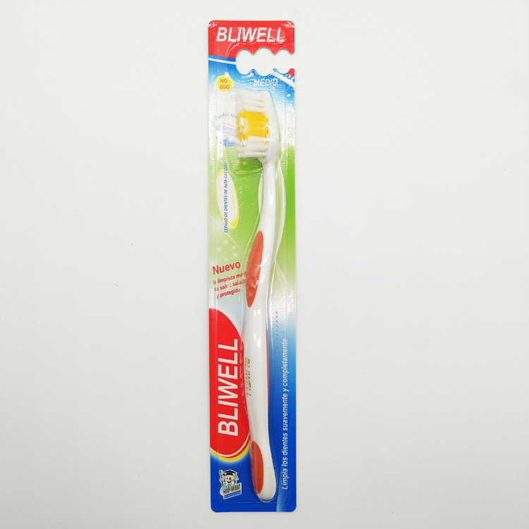 Spazzolino da denti riutilizzabile molle pulito orale di plastica dell'OEM Eco della maniglia amichevole all'ingrosso di colore